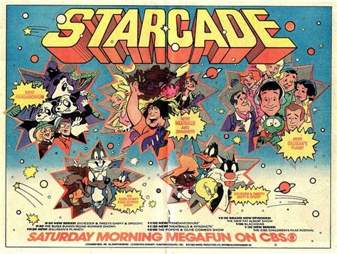 1982 Cbs Starcade Saturday Morning Line Up This Would Have Been The