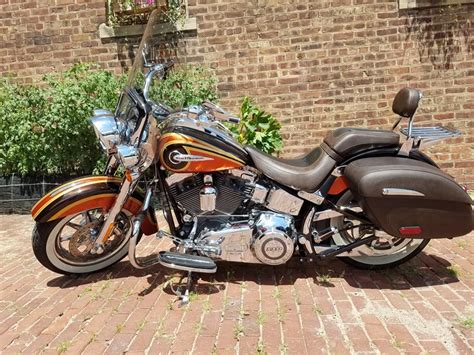 2013 harley davidson heritage softail. 2014 Harley-Davidson® FLSTNSE CVO™ Softail® Deluxe (Maple ...