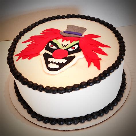 Creepy Clown Cake Clown Cake Cupcake Cakes Cake