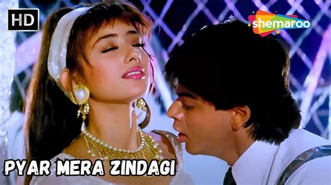 Pyar Mera Zindagi Shah Rukh Khan Manisha Koirala Kumar Sanu Hit Romantic Song Guddu Songs