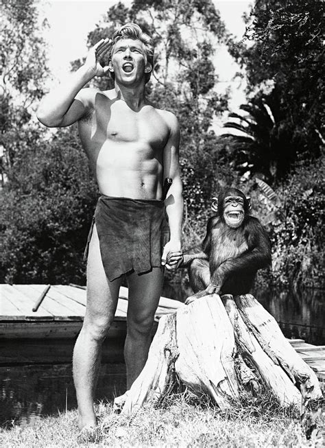 James parker, john phillip law as harry holt, and miles o'keeffe as tarzan. DENNIS MILLER in TARZAN, THE APE MAN -1959-. Photograph by ...