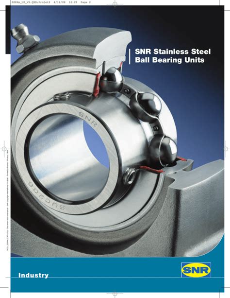 Snr Stainless Steel Ball Bearing Units Ntn