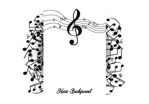 Music Note Template Printable