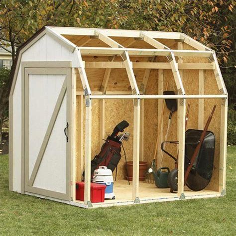 Combination of gambrel barn style plans are so popular because they look great and have lots of storage in the. Barn Roof Enclosure Kit (BRACKETS ONLY) | Shed kits, Barn ...