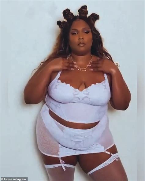 Lizzo Strips Down To Only A Pair Of Nude Underwear As She Stuns In A