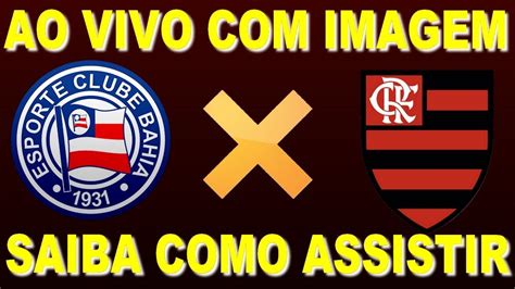 Saiba Como Assistir Bahia X Flamengo Ao Vivo Com Imagem Bahia X