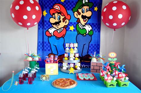 J At Your Service Super Mario 3rd Birthday Fiesta De Mario Bros