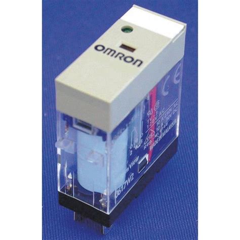 Omron General Purpose Relay 24v Dc Coil Volts Square 5 Pin Spdt G2r