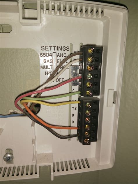 Pro tips for installing thermostat wiring. American Standard Thermostat Wiring Diagram - Wiring Diagram Networks