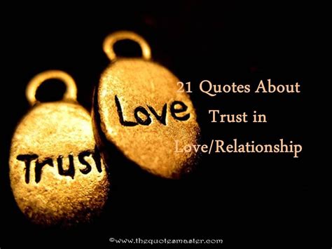 21 Quotes About Trust In Love And Relationship