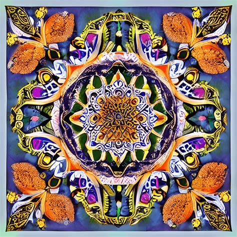Craft A Mesmerizing Floral Mandala Pattern · Creative Fabrica