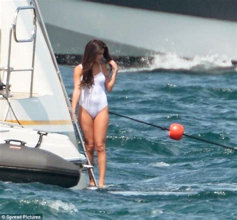 Selena Gomez Spotted In A White Swimsuit On Yacht In Saint Tropez With Cara Delevingne