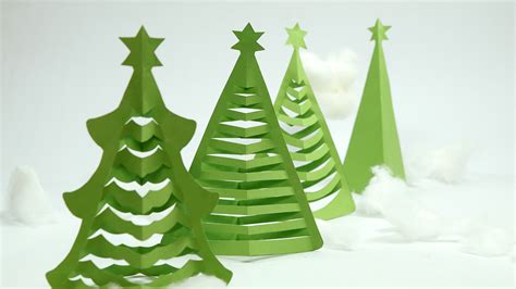 Diy Christmas Tree Craft How To Make Paper Christmas