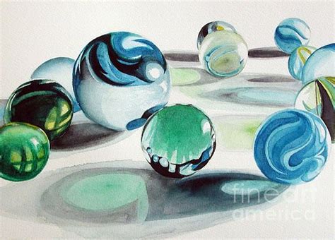 Marbles I By Elizabeth Mcrorie