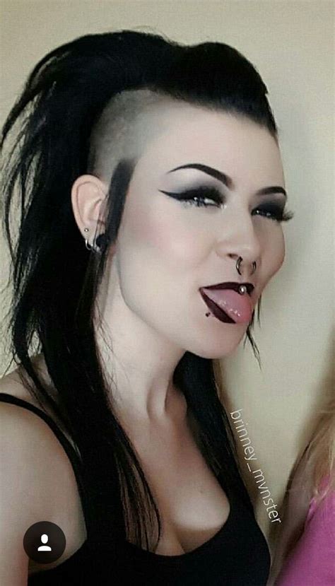 Female Goth Hairstyles Hairstyle Ideas