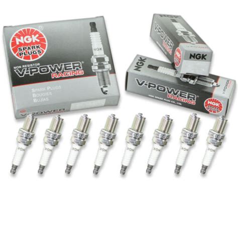 8 Pc 8 X Ngk V Power Racing Plug Spark Plugs 4091 R5671a 7 4091 R5671a7