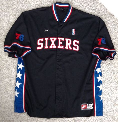 Rare nba nike 76ers shorts size m great condition. Nike PHILADELPHIA 76ers SIXERS SNAP-FRONT JERSEY Short ...