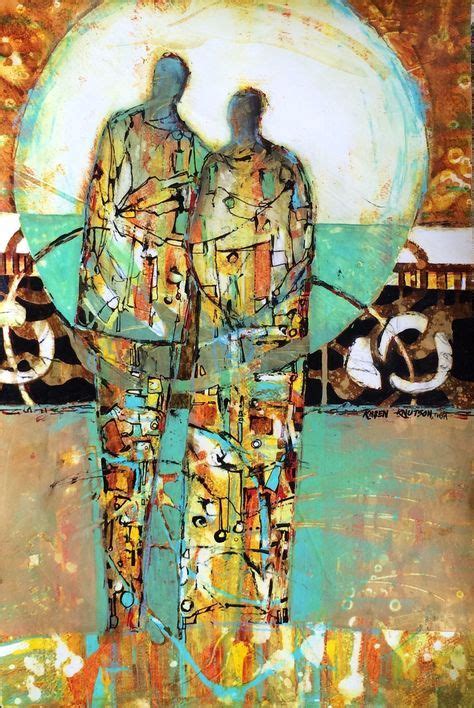 60 Ideas For Painting People Abstract Karen Oneil Abstract Figure