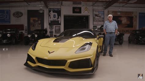 Photographs and videos of his car collection are available on nbc's website, nbc.com, and publications such as speedhunters and the los angeles times have published photographs of specially arranged private tours. The 2019 Corvette ZR1 Visits Jay Leno's Garage | CorvSport.com