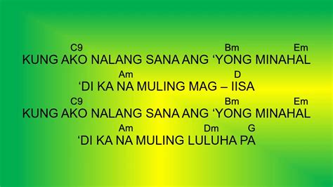 Kung Ako Na Lang Sana Lyrics Zeepasa