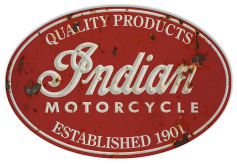 Art And Collectibles Indian Motorcycles Vintage Reproduction Metal Sign