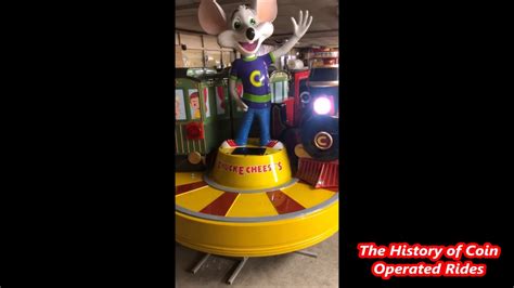 2020s Coin Operated Roundabout Kiddie Ride Chuck E Cheese Train