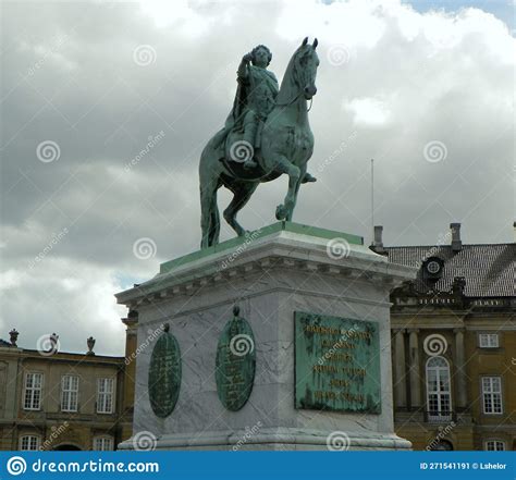 Denmark Copenhagen Amalienborg Palace Square Amalienborg Slotsplads