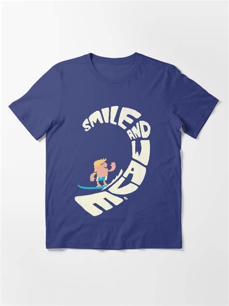 Smile And Wave T Shirt For Sale By Tonyneal Redbubble Surf T
