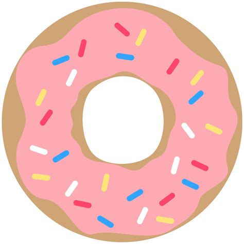 Download High Quality Donut Clipart Printable Transparent Png Images