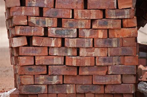 Stack Of Bricks Stock Photo Image Of Neatly Pile Building 91172498