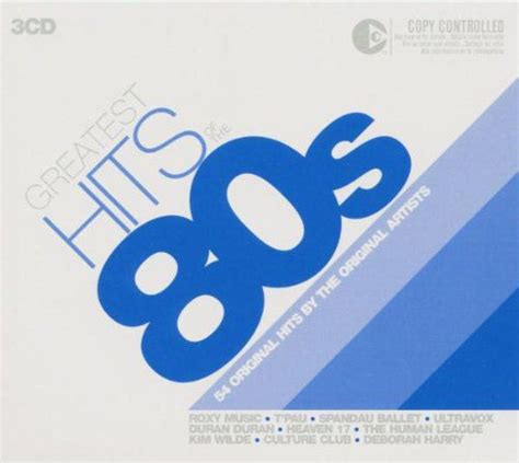 Çeşitli Sanatçılar Greatest Hits Of The 80s Cd Opus3a