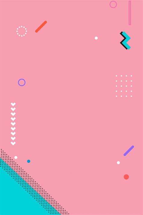 Simple Geometric Graphics Psd Layered Advertising Background Pastel