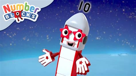 Numberblocks Blast Off With Ten Learn To Count Youtube
