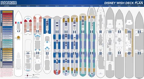 Disney Wish Deck Plan Official Pdf Version Released Along With