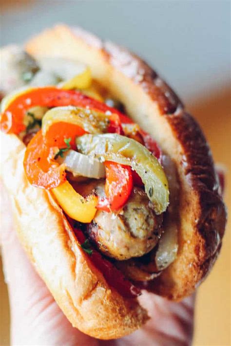 1 hour, plus at least 2 hours' marinating. Sheet Pan Sausage and Pepper Hoagies | Destination Delish