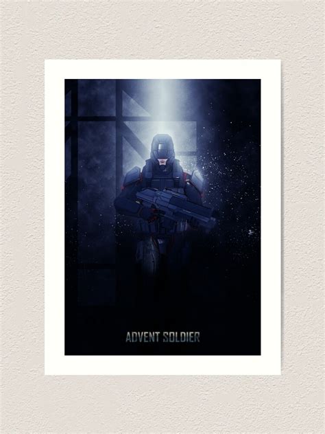 Advent Soldier Art Print By Rykker Redbubble