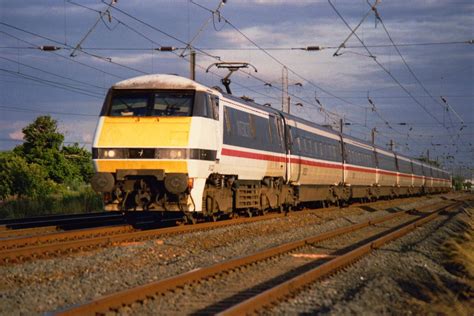 British Rail Intercity 225 Set Lead By 91023 Nbound At Skelton