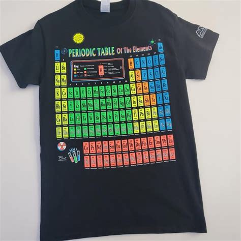 Periodic Table Adult T Shirt American Museum Of Science And Energy