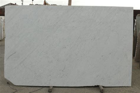 White Carrara Marble Slab Honed White Italy 2303 Fox Marble