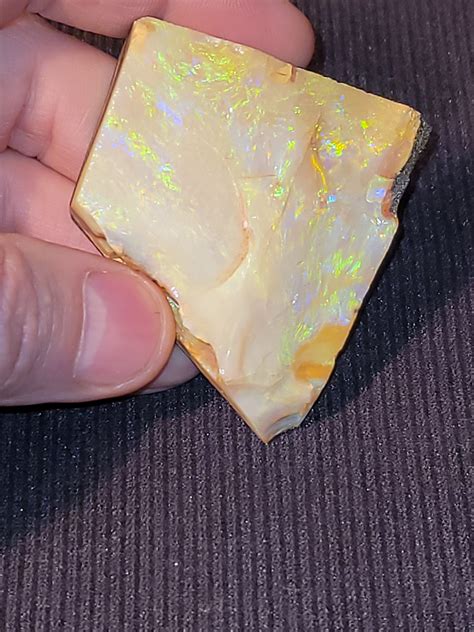 Opal Boulder Brilliant Gem Australian Opal Mines