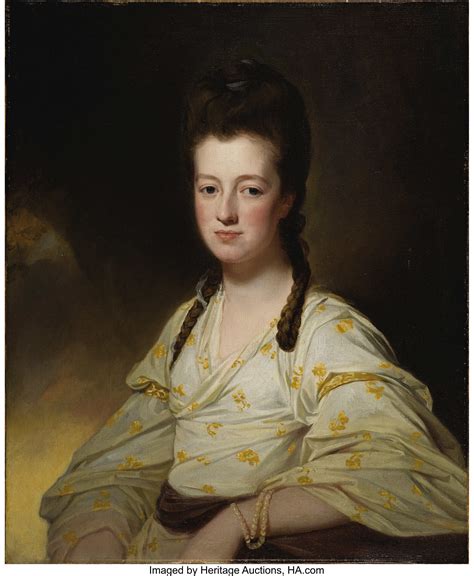 george romney british 1734 1802 portrait of a lady said to be lot 25023 heritage auctions