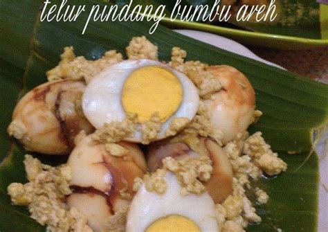 Untuk membuat areh masak santan bersama kaldu sambil sesekali diaduk. Telur pindang bumbu areh (pelengkap nasi liwet) | Resep ...