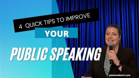 4 Ways To Improve Your Public Speaking Youtube