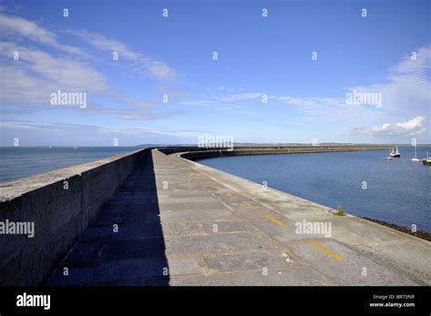 Holyhead Breakwater Anglesey North Wales Uk Stock Photo Alamy