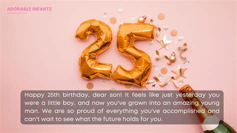 999 Best Happy 25th Birthday Son Wishes Quotes From Mom And Dad