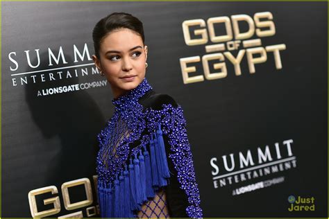 Courtney Eaton Stuns At Gods Of Egypt Premiere In Nyc Photo 933963 Photo Gallery Just