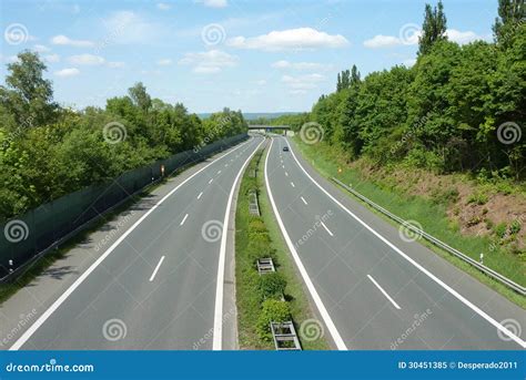 Two Lane Highway Stock Image Image Of Transport Vehicles 30451385