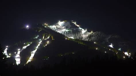A Nighttime View Of One Of My Favorites Places Mt Hood Skibowl At