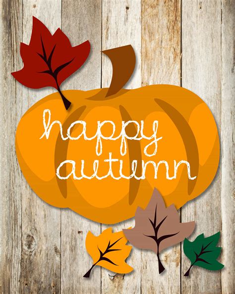 Happy Autumn Free Printable How To Nest For Less