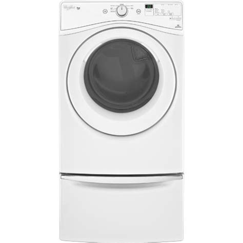 Whirlpool Wed72hedw 74 Cuft Duet Front Load Electric Dryer 6 Cycles